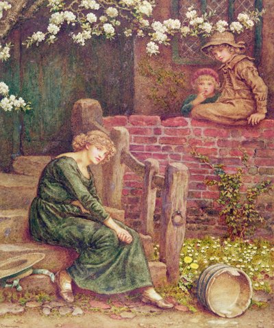La favola della ragazza e il suo secchio di latte da Kate Greenaway